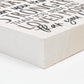 Edge Detail of Inspirational Wood Block - Always Remember You are Braver, Stronger, Loved More Than You Know | InsideOutCatalog.com