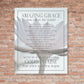 Amazing Grace Song Lyric Wall Art - Inspirational Christian Wall Poster (16x20) on brick wall | InsideOutCatalog.com