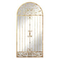Antique Gold European Inspired Arched Garden Gate Mirror | INSIDE OUT | InsideOutCatalog.com