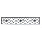 Black Diamond Design Iron Wall Grille - Hang Vertical or Horizontal | Black Iron Wall Decor | Nearly 5 feet tall | INSIDE OUT | InsideOutCatalog.com