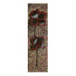 Iron and Tole Embossed Nature Inspired Wall Plaque Flower | INSIDE OUT | InsideOutCatalog.com