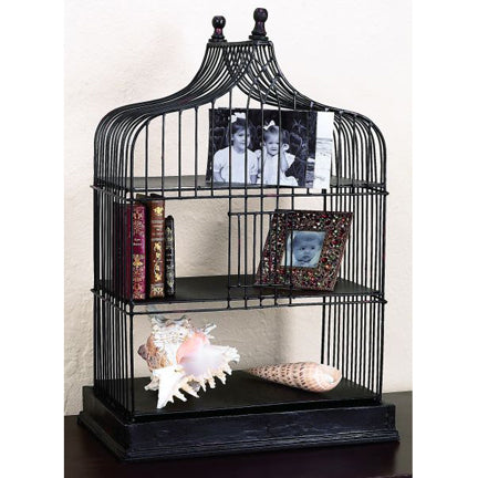 Gothic Design Desk Caddy Mail Organizer - Antique Black Home Accent | INSIDE OUT | InsideOutCatalog.com