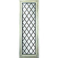 Wood Frame Rectangular Mirror with Metal Diamond Accents | INSIDE OUT | InsideOutCatalog.com