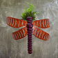 Brown and Tuscan Dragonfly Wall Planter | Dragonfly Candle Holder | INSIDE OUT | InsideOutCatalog.com